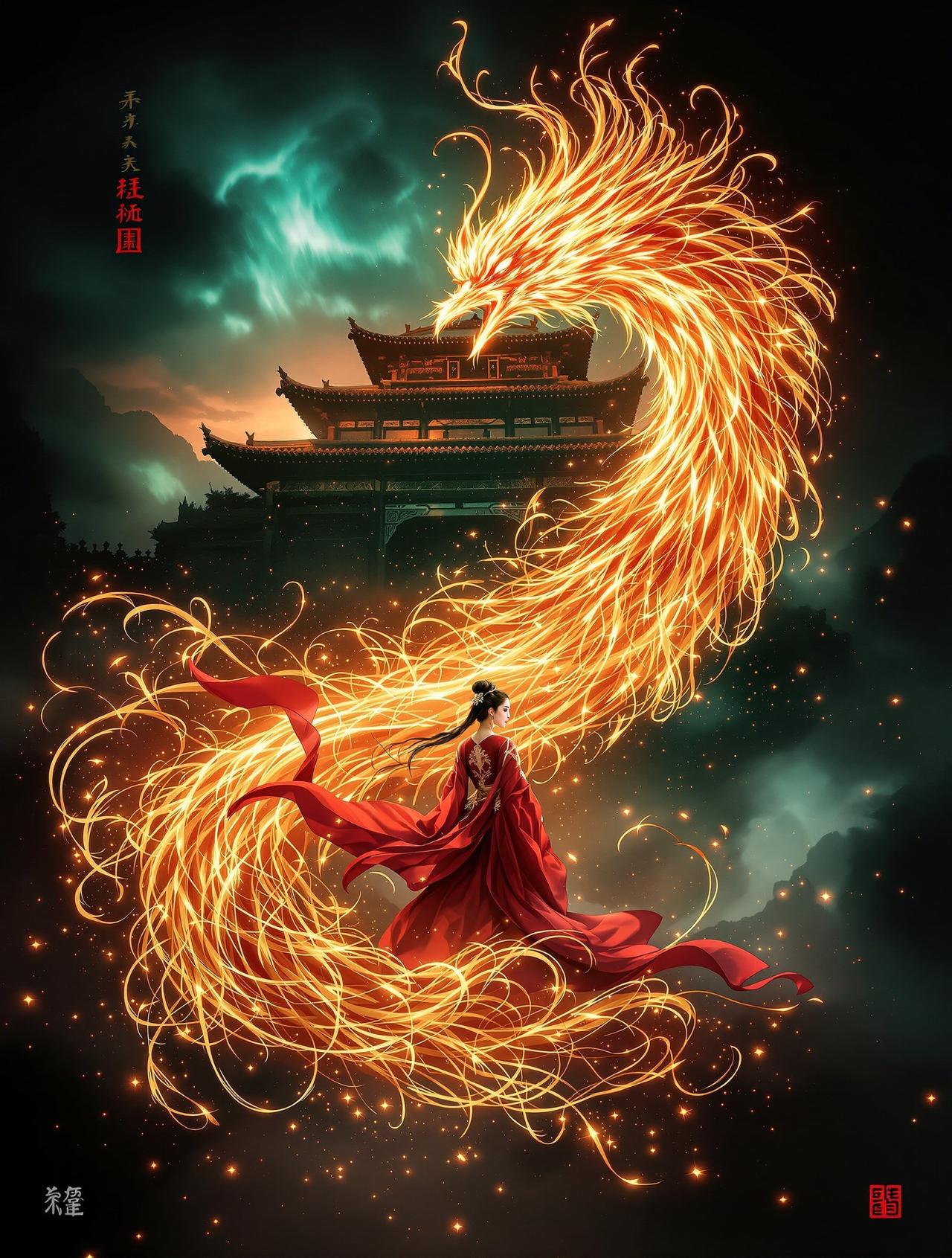 苦瓜短剧《凤鸣九天》海报